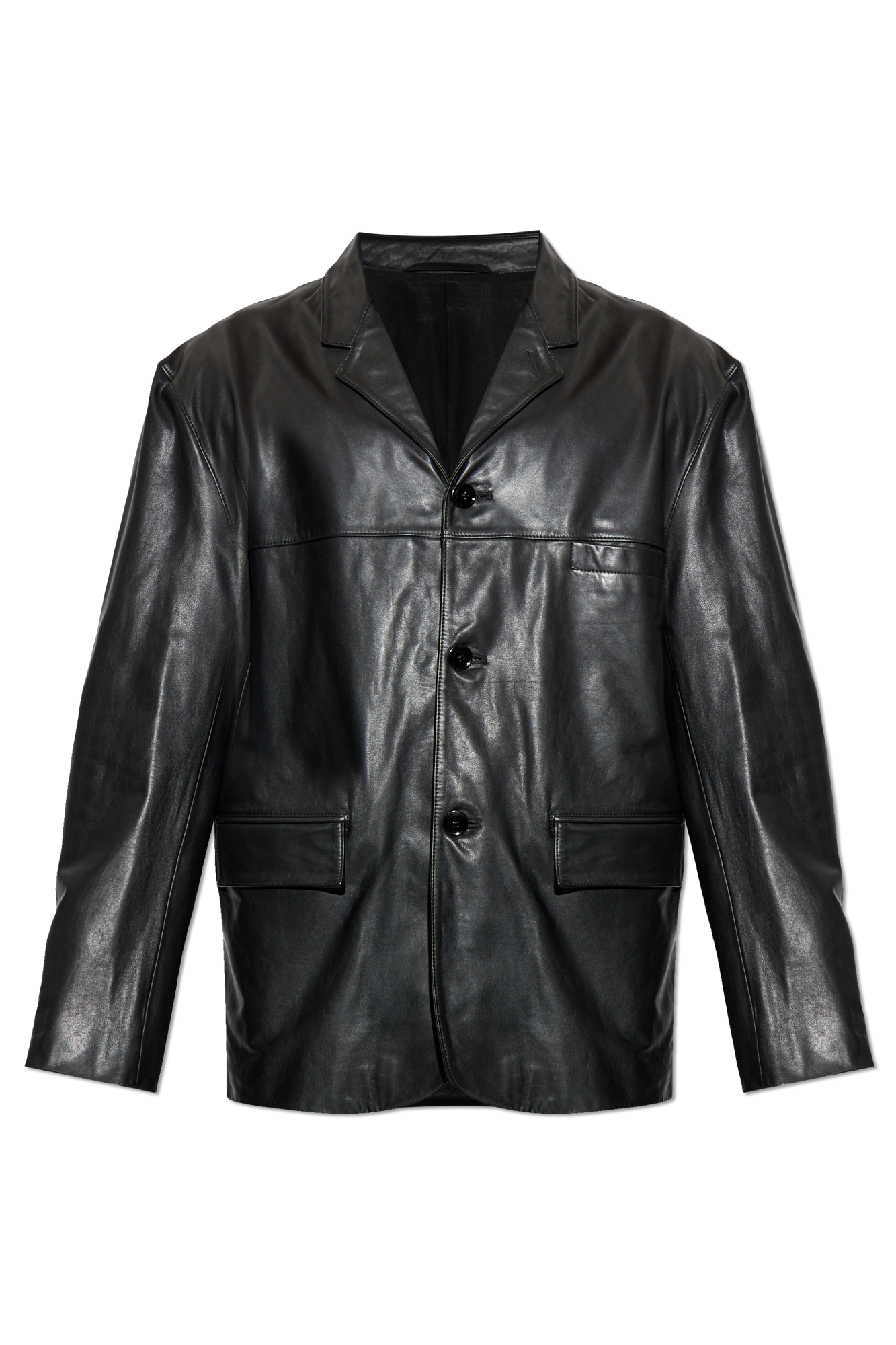 Lemaire Leather jacket | Men's | Vitkac